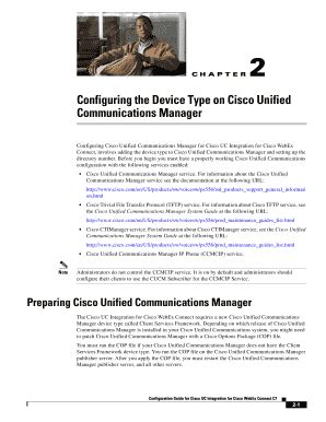 Fillable Online Configuring The Device Type On Cisco Unified Fax Email