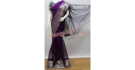 Mangalagiri Pattu Saree Mangalagiri Cottons