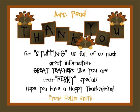 Prepared NOT Scared!: Thankful for Teachers!