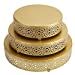 Hedume Piece Cake Stand Set Round Metal Cake Stands Dessert Cupcake