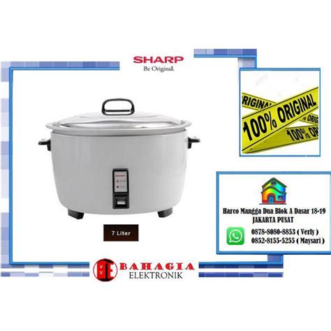 Jual Sharp Rice Cooker KSH 777 Lc Shopee Indonesia