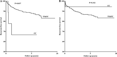 Survival Curves Representing The Different Genotypes In Tlr9 Rs5743836 Download Scientific