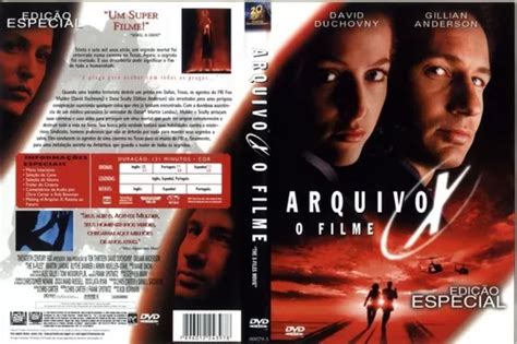 Dvd Lacrado Arquivo X O Filme David Duchovny Gillian Anderso