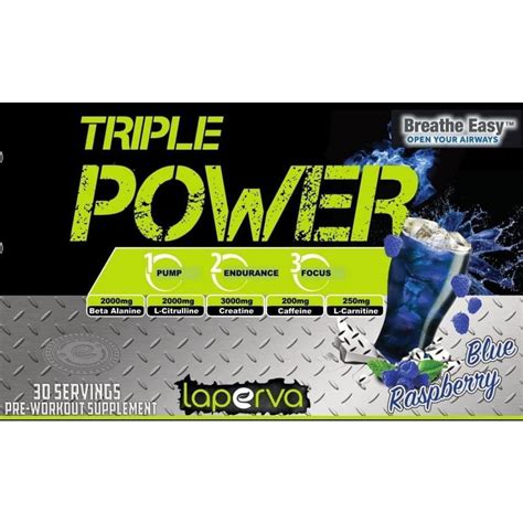 Buy Laperva Triple Power Pre Workout Energy Flavour 30 In Dubai Uae