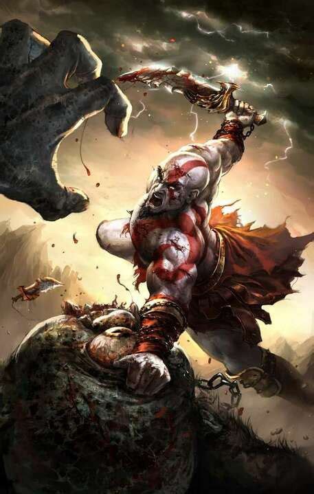 Kratos God Of War Pose