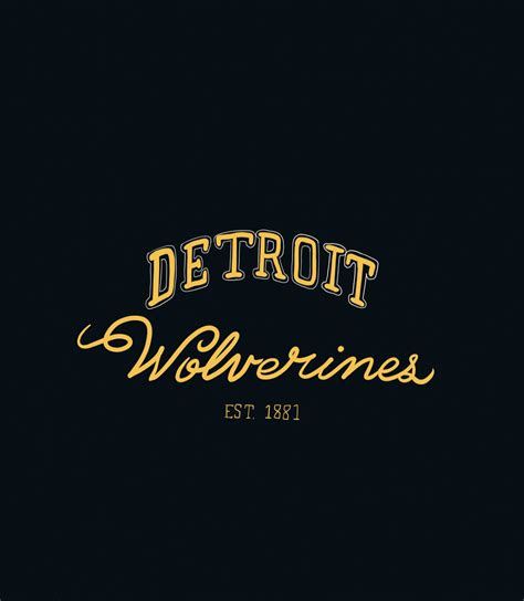 Detroit Wolverines Miguel Camilo Illustration Design