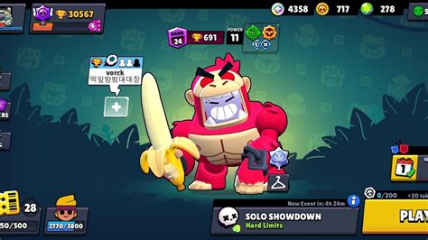 I Bought Surge Kong Skin In Brawl Star Surge Kong Skin Bling Skin