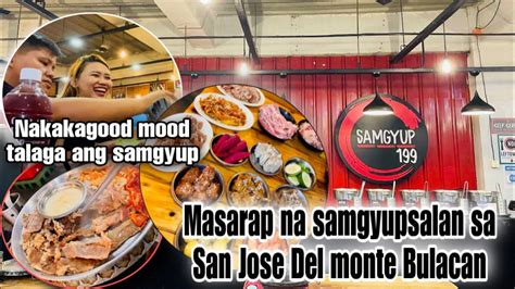 Masarap Na Samgyupsalan Sa SJDM Bulacan Samgyup199 Tungko Mangga SJDM