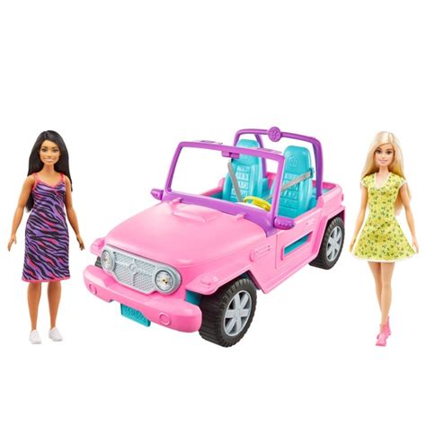 Pink And Purple Barbie Jeep - pic-potatos