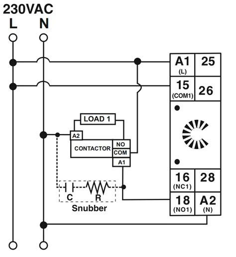 Selec Xc Cyclic Timer With Unequal On Off Time Instruction Manual