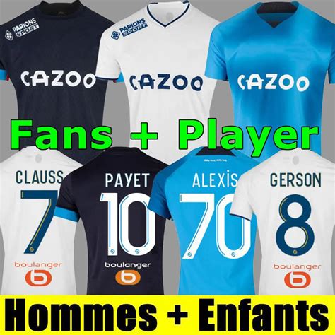 Jerseys De Ftbol Marsella Maillot Foot Couisance