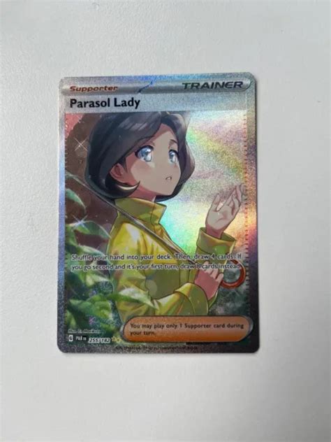 POKÉMON TCG PARASOL Lady Paradox Rift 255 182 Holo Special Illustration