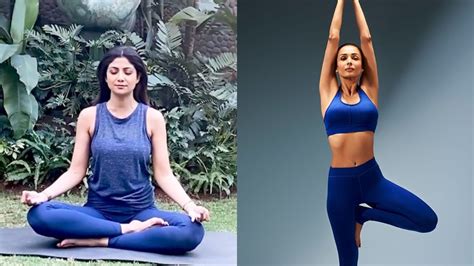 International Yoga Day 2020 Shilpa Shetty To Malaika Arora Bollywood Beauties Who Swear By