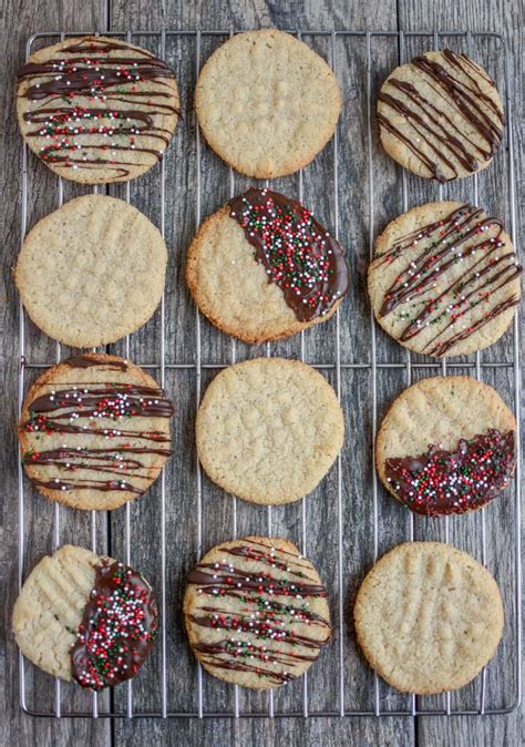 Almond Flour Butter Cookies Egg Free Gluten Free