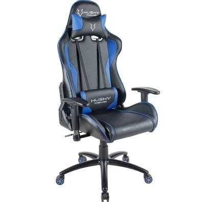 Cadeira Gamer Husky Storm Preto E Azul Kabum