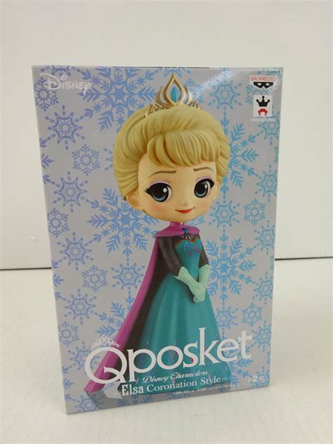 アナと雪の女王 エルサ パステルカラー Q posket Disney Characters Elsa Coronation Style