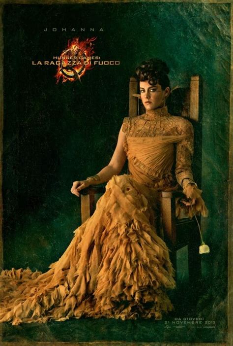 Hunger Games La Ragazza Di Fuoco Character Poster Italiano Di