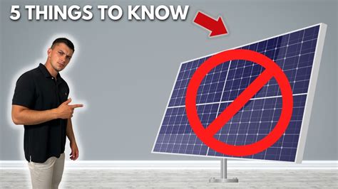 5 Things You Need To Know Before Going Solar Youtube