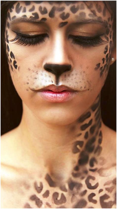 25 Halloween Animal Makeup Ideas To Try Cool Halloween Makeup