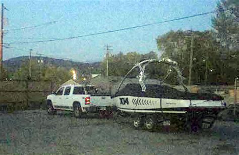 Stolen Boat And Truck Recovered