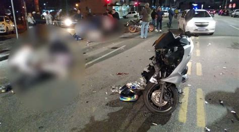 V Deo Motociclista Morre Ap S Acidente Entre Motos No Uberaba