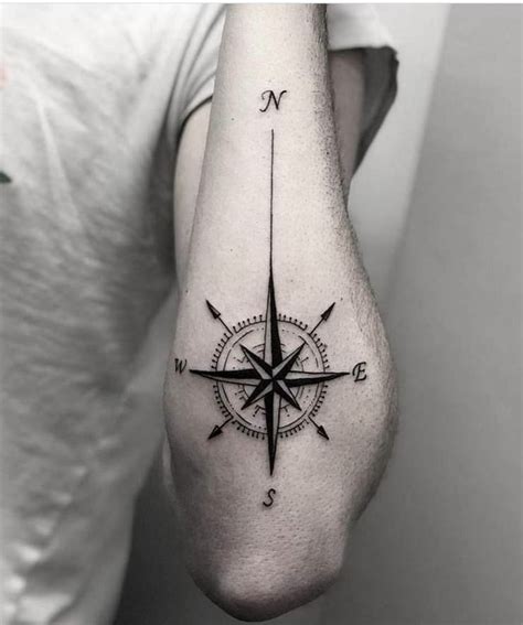 Compass Tattoo Forearm Compas Tattoo Compass Rose Tattoo Simple