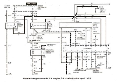 2000 Ford Ranger 3 0 Wiring Diagram Wiring Diagram And Structure