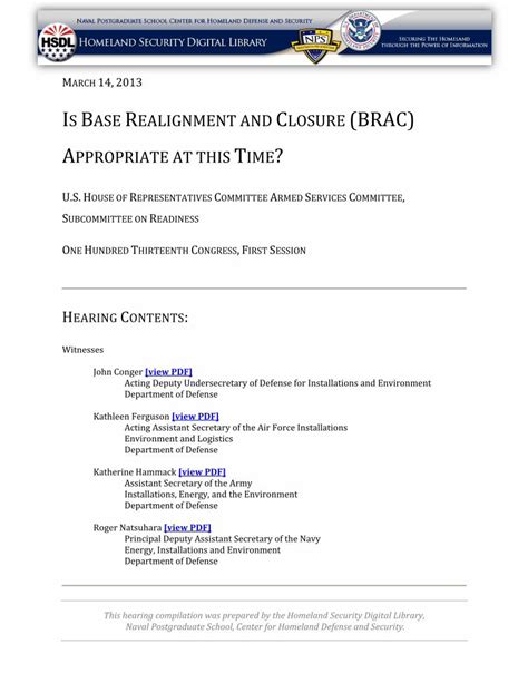 Pdf S Base Realignment And Closure Brac Dokumen Tips