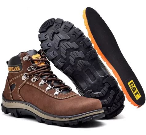 Bota Caterpillar Adventure Em Couro Leg Timo Masculina X