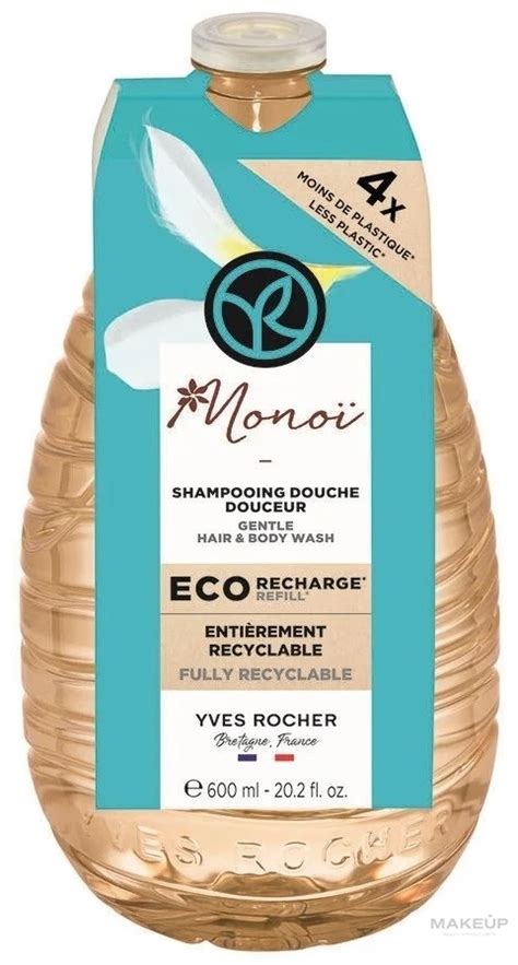 Yves Rocher Monoi Gentle Hair And Body Wash náplň Sprchový gél a