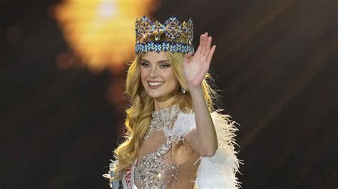 Krystyna Pyszkova from Czech Republic crowned Miss World 2024 - The Hindu