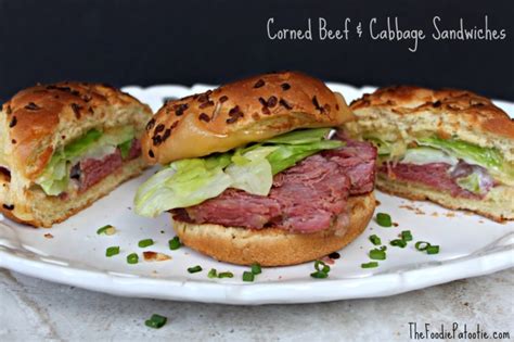 corned beef sandwiches - The Foodie Patootie