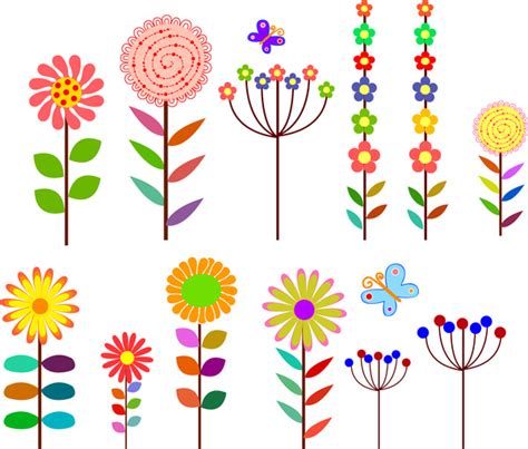 flower cartoon vector png - Clip Art Library