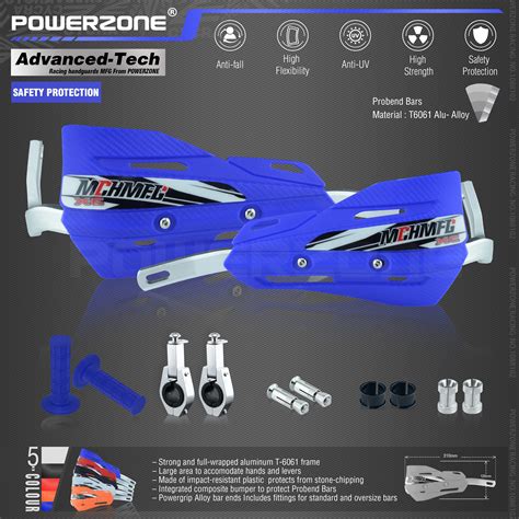 Powerzone Prot Ge Mains De Moto Pour Ktm Exc Sxf Yzf Prot Ge Mains Avec