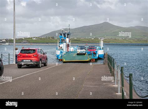 Valentia Island Ferry Arriving At Knightstown On Valentia Island