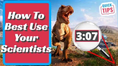 Jurassic World Evolution 2 How To Best Use Your Scientists Youtube