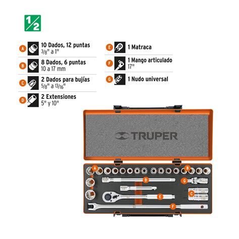 Ficha Tecnica Juego De Herramientas Cuadro Std Y Mm Para Mec Nico