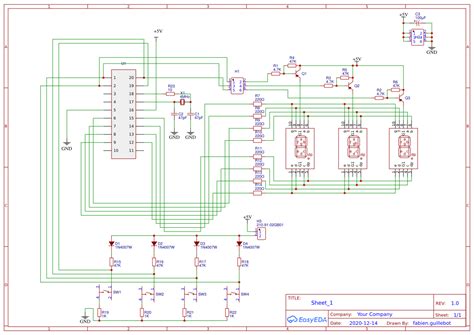 pic16f84 display - OSHWLab