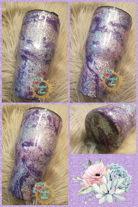 Personalized Glittered Hydro Dipped Tumbler Ozarkrticyeti Etsy Tumbler Glitter Tumbler