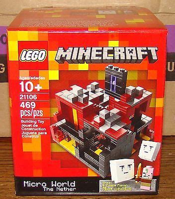 New Lego Minecraft Micro World The Nether Factory Sealed