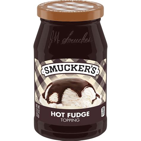 Smuckers Hot Fudge Sundae Ice Cream Topping Sauce Spoonable 1175