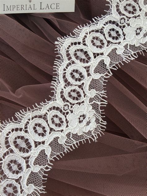 Ivory Alencon Lace Trimming Lace Trim Lace Fabric From Imperiallace