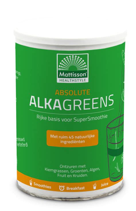 Mattisson Absolute AlkaGreens Poeder Kopen Helios Holland Webshop