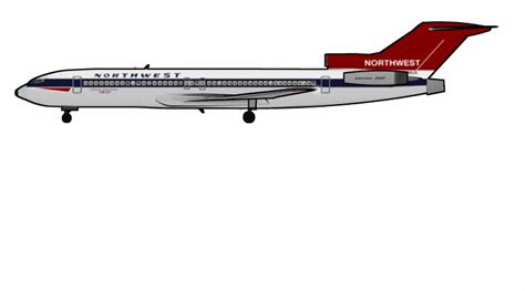 Full Size Picture 727db Boeing 727 Fly Plane Airline