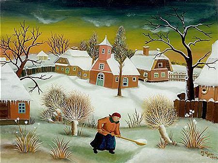 Ivan Generalic Croatian Naive Painter Native Of Podravina