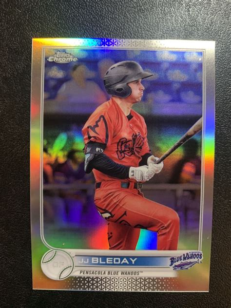 Jj Bleday Topps Chrome Pro Debut Refractor Miami Marlins Pdc