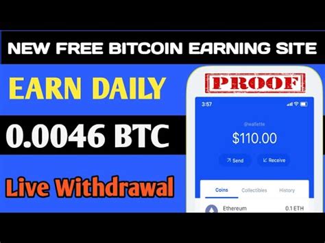 New Free Best Bitcoin Mining Site Earn Daily Btc Best