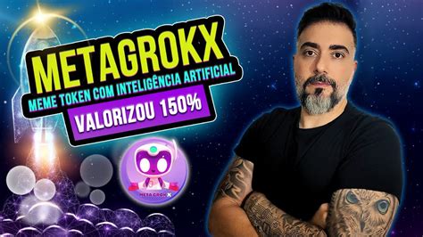 MetaGrokX Novo MEME TOKEN De IA Que Pode VALORIZAR MUITO YouTube