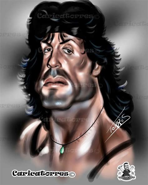 JOSE TORRES VILLA On Instagram Caricatura De Rambo Sylvester