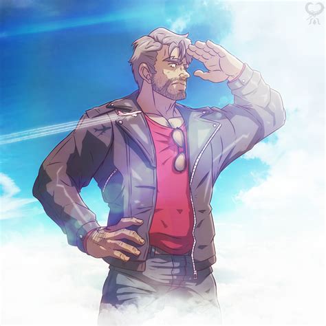 Dream Daddy A Dad Dating Simulator Robert Small By Leomon32 On Deviantart